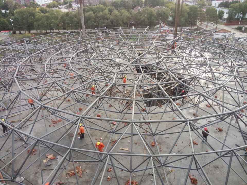 冷水江全民健身中心网架