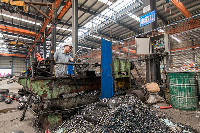 冷水江网架配件车间